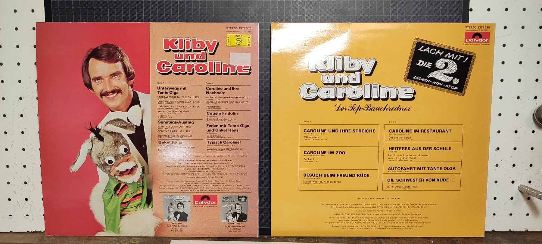 Dischi in vinile: 2 Klibi und Caroline und 1 Emil Schallplatten – Usato da Gelterkinden venduto da MYSTOREFORYOU4460 4