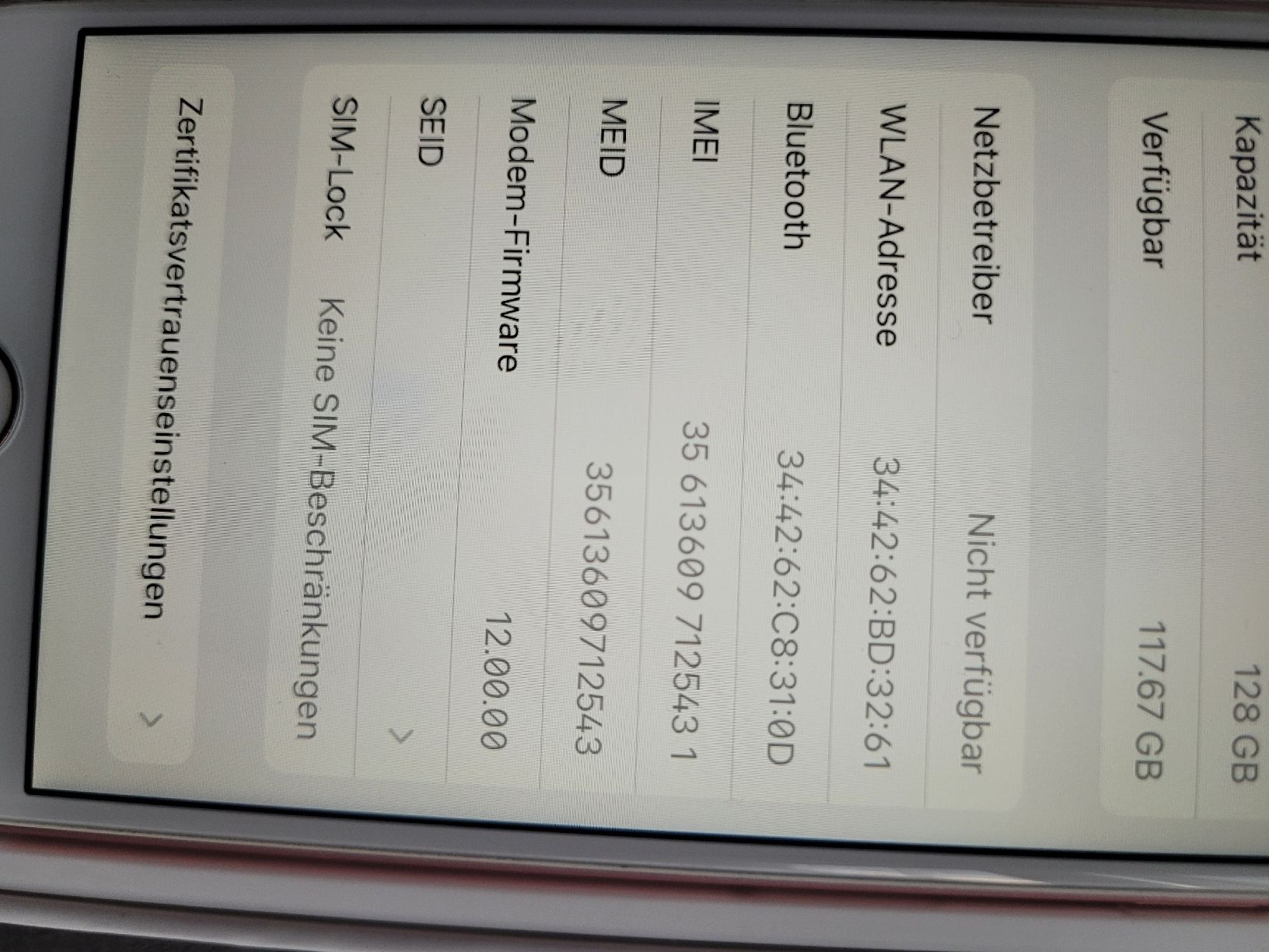 Apple Telefoni cellulari / Smartphones: iphone 6s 128GB Rose Gold  – Usato da Birsfelden venduto da joz_t7bw 5