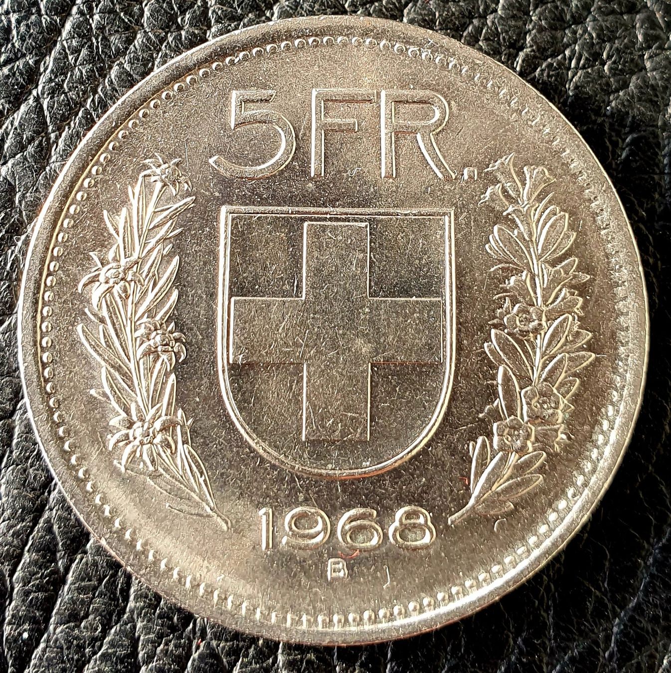 Alle Münzen: 5 Fr.1968 – Gebraucht aus Egerkingen von Acc1 1