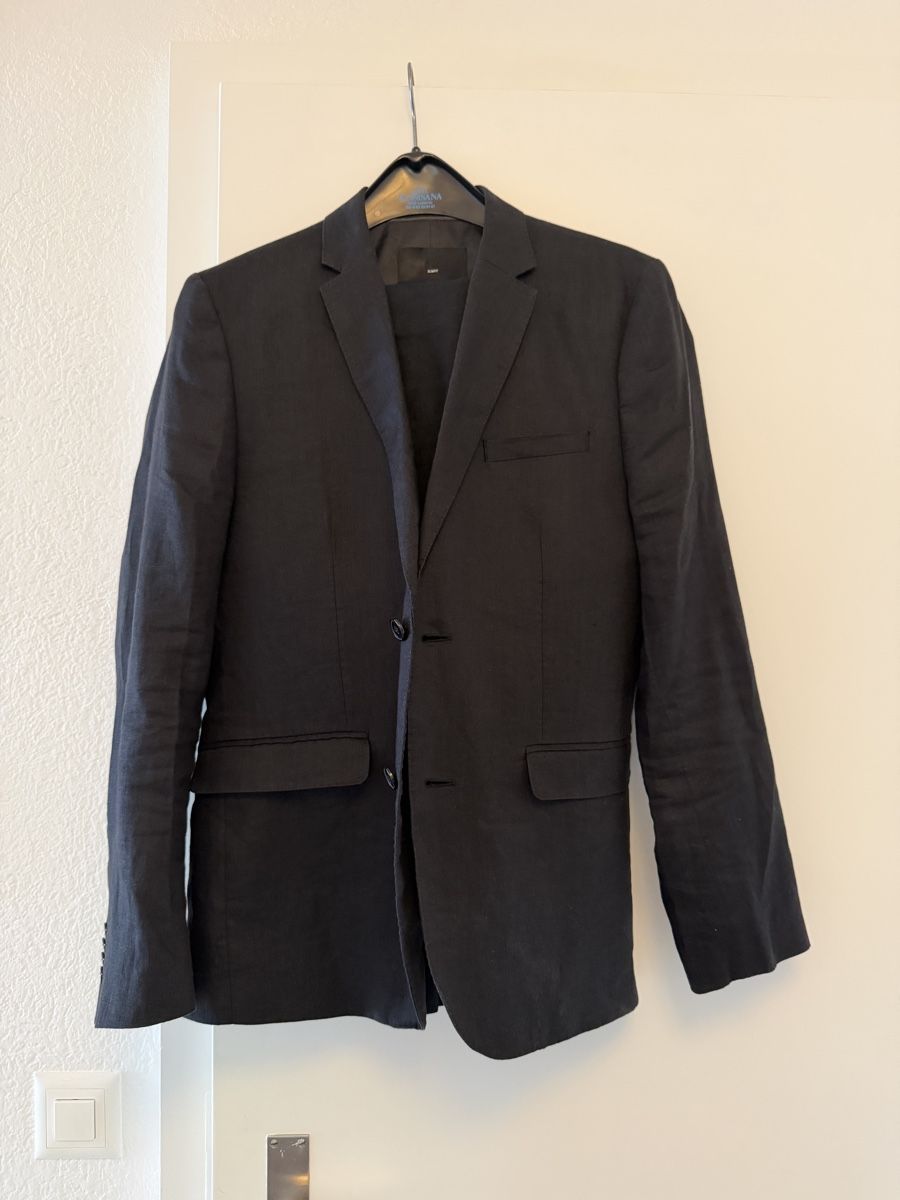 H&M Completi: Leinenanzug H&M Schwarz – Nuovo (secondo la descrizione) da Zürich venduto da devbetri