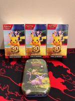 Pokémon 30 Jahre – 3× Booster Bundle + Mini Tin OVP