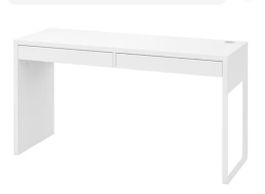 IKEA Schreibtisch Micke weiss 142x50 cm