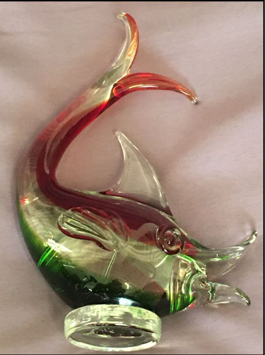 Statuette: Glas - Fisch – Usato da Wangen b. Olten venduto da Finolino28 8