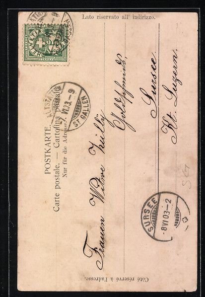 Cartoline postali: Altstätten, Strasse Marktgasse mit Gesc – Usato da Berlin venduto da bartko-reher 1