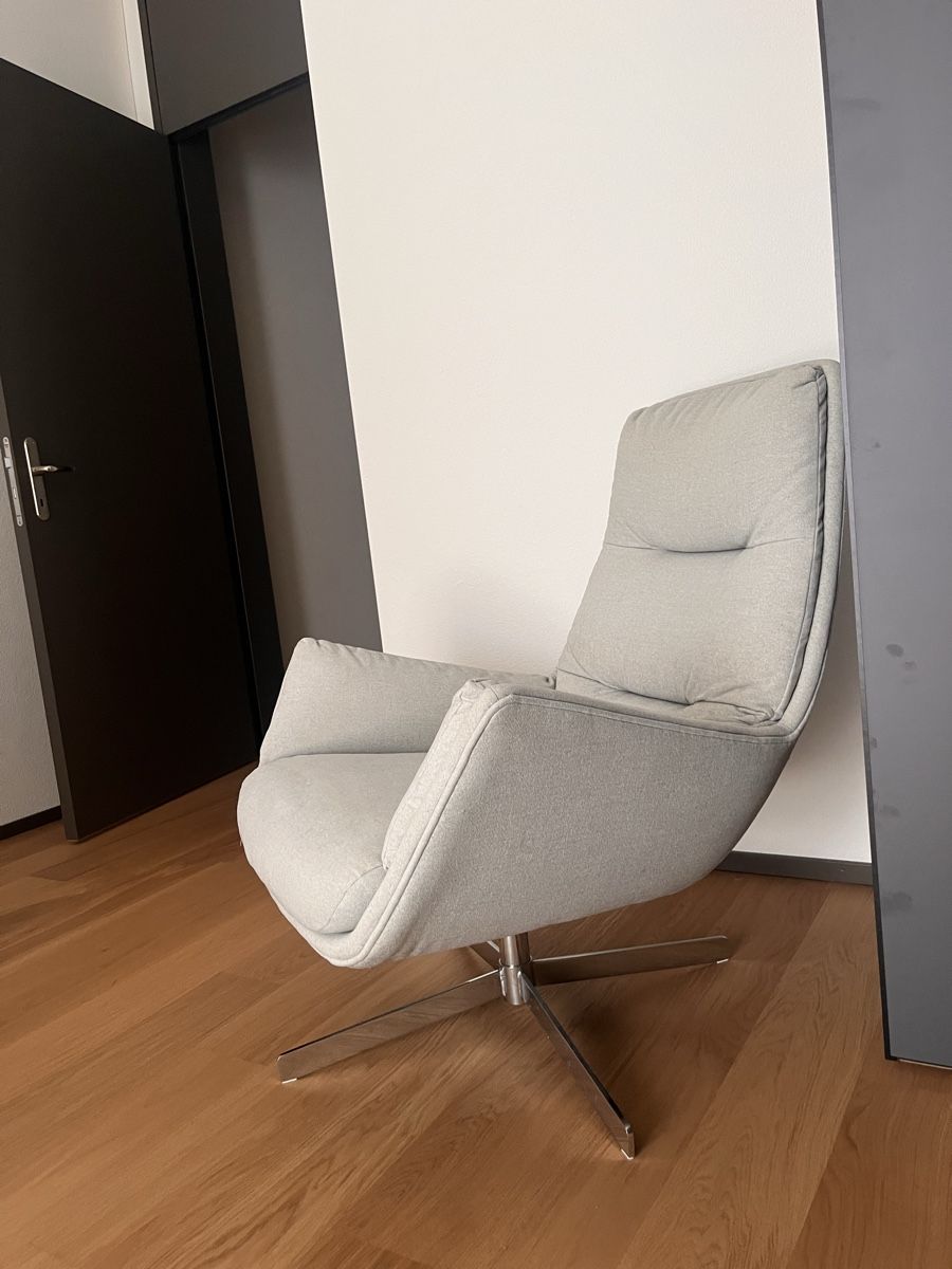 Micasa Poltrone: Sessel armchair chrome grey  – Usato da Zürich venduto da ali_tzl5 2