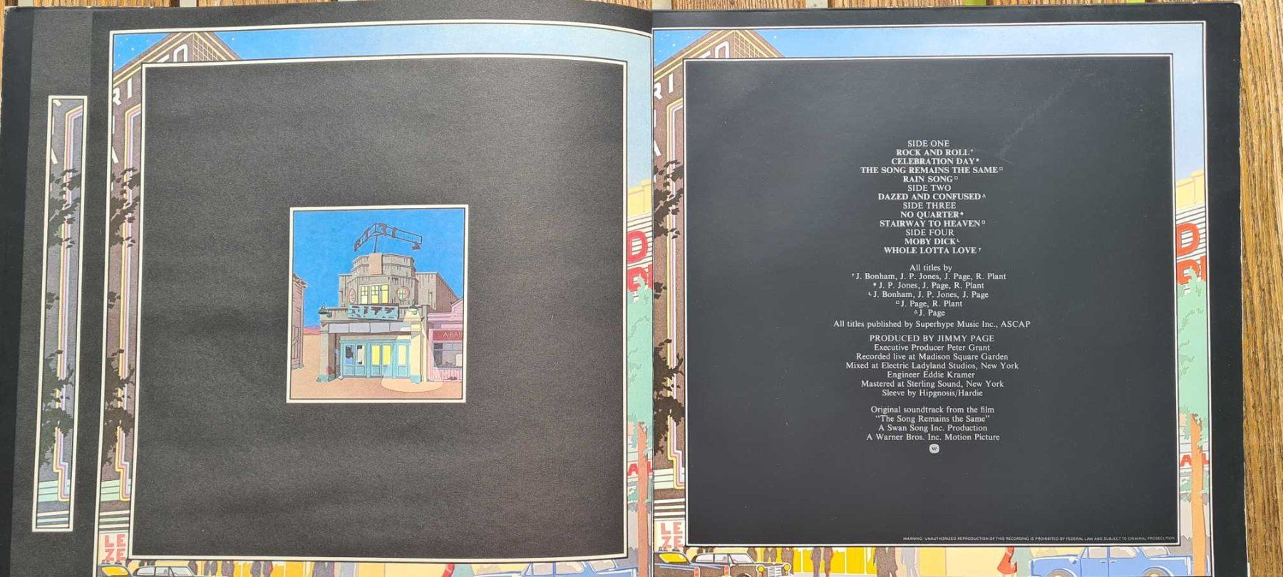 Dischi in vinile: LP - Led Zeppelin - The Song Remains The Same – Usato da Basel venduto da Solarbebop 7