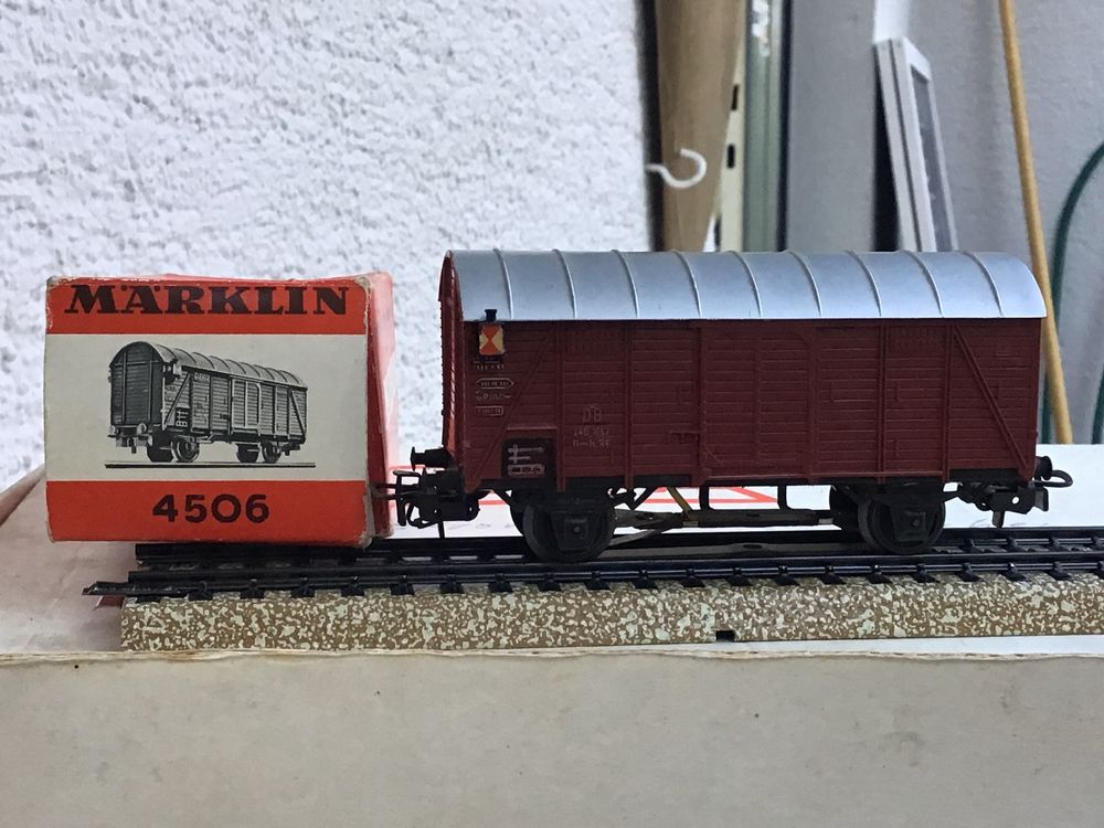 Marklin 4506 Güterwagen DB Rotbraun, neuwertig in OVP! | Kaufen auf Ricardo