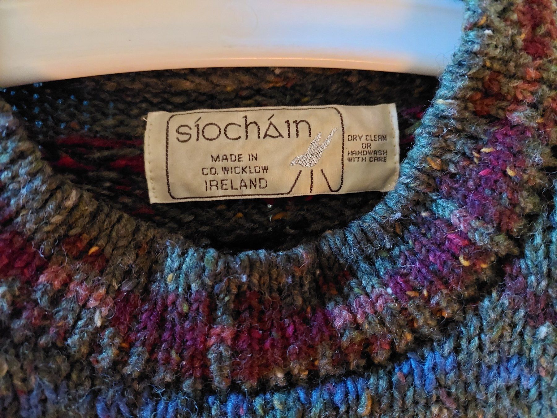 Maglioni & Felpe: Vintage Siochain Wicklow . Irish Wool Sweater . oversize – Usato da Besenbüren venduto da piculo 3