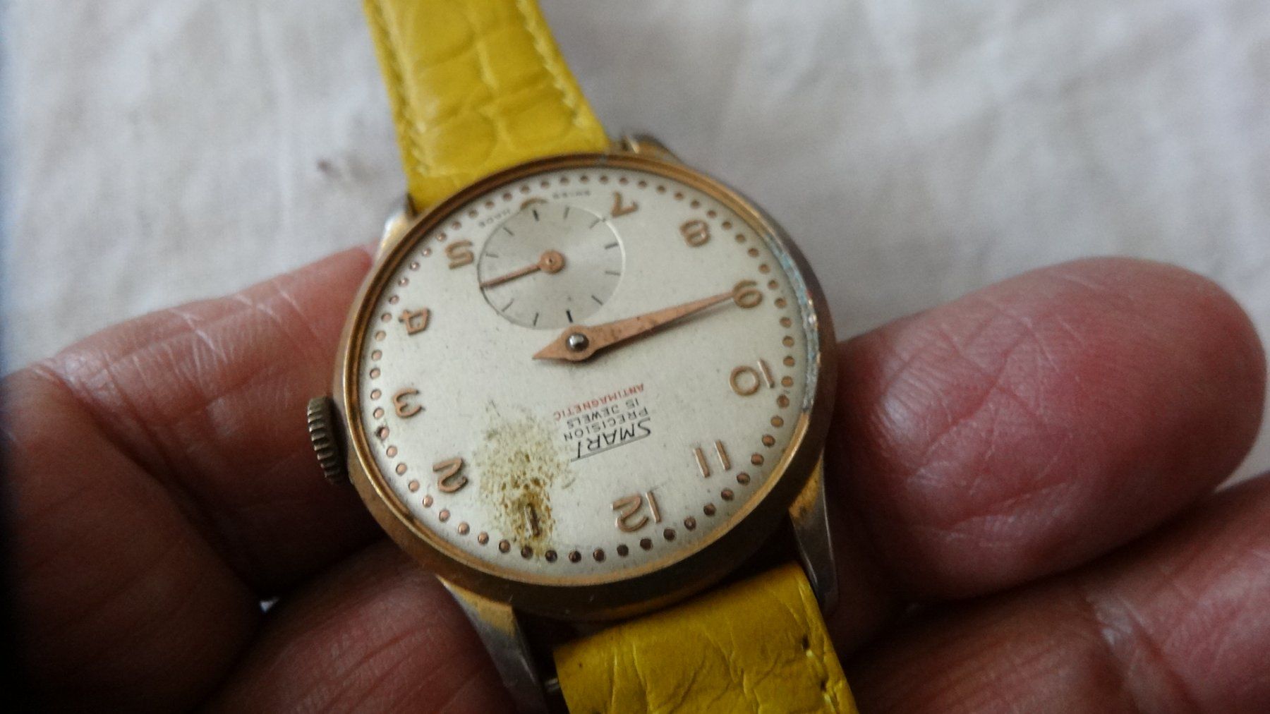 Orologi: SMART SECONDEN CHRONO HEREN UHR.H-ANDAUF.15J.PROBLEM LÄÜFT- – Usato da zürich venduto da ahmad01 9