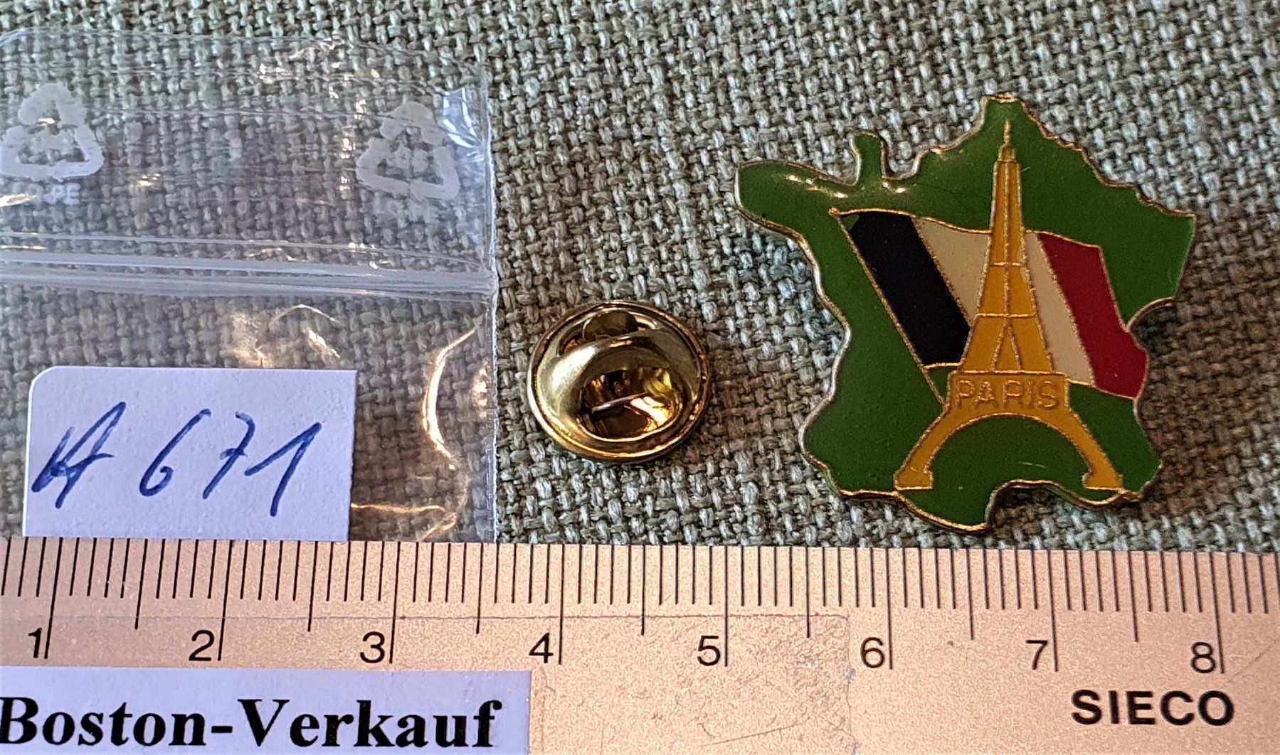 Placchette & Badge: H671 - Pin Frankreich Paris Eiffelturm – Usato da Reinach BL venduto da Boston-Verkauf 1