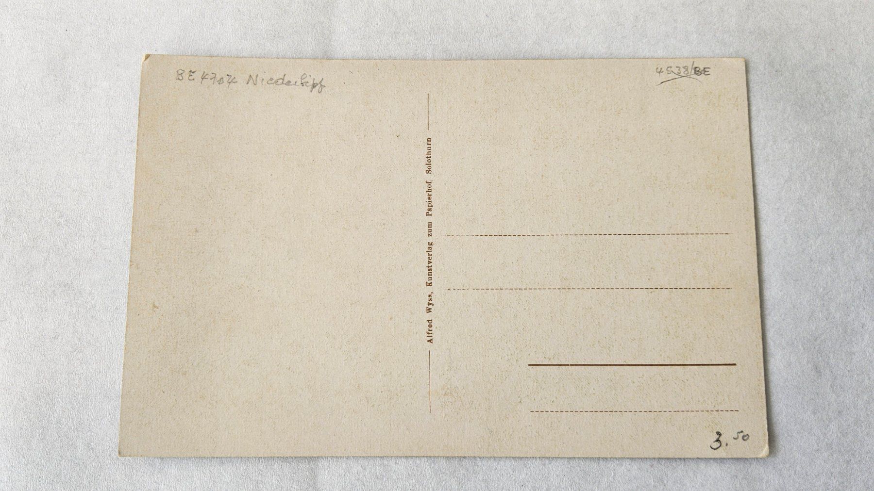 Cartoline postali: Ancienne carte postale, Niederbipp – Usato da Malleray venduto da Frederic24 1