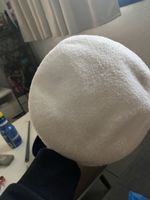 Berretto Kangol Sunstoppers bianco nuovo con etichetta