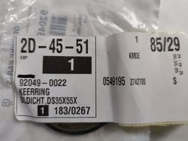 Kawasaki H2 SX Keerring Öldicht 92049-0022