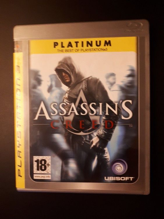 Jeu Assassin's Creed Platinum Edition PS3 - Complet (boîte, Disque, Notice), Comme Neuf, PEGI 18