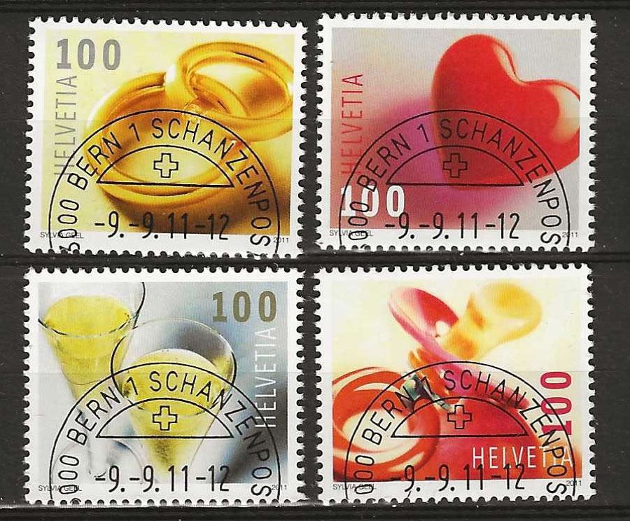 Tutti i francobolli: M1400 - Félicitations 1er jour – Usato da Trélex venduto da Phil_Albert
