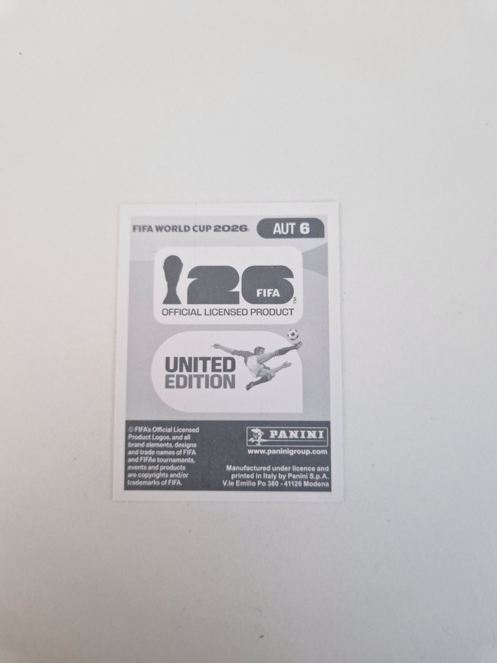 Panini Sammelbilder & Trading cards: Panini Sticker AUT6 – Neu (gemäss Beschreibung) aus Stüsslingen von white_angel86 1