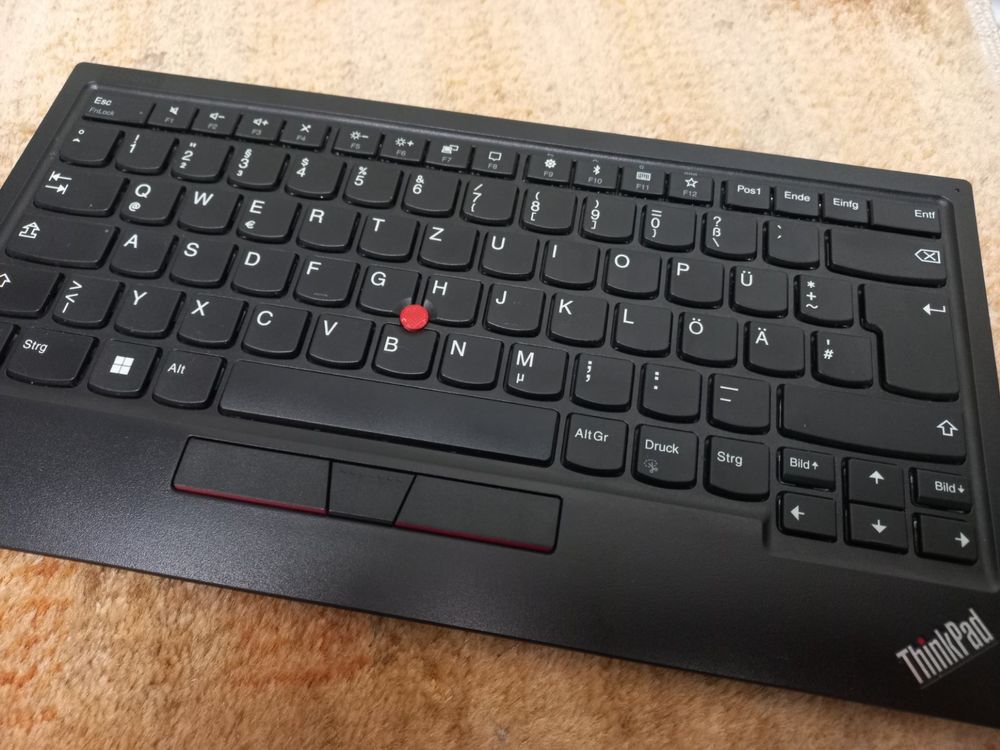 Lenovo ThinkPad TrackPoint Keyboard II, Bluetooth, DE (Gebraucht) in ...
