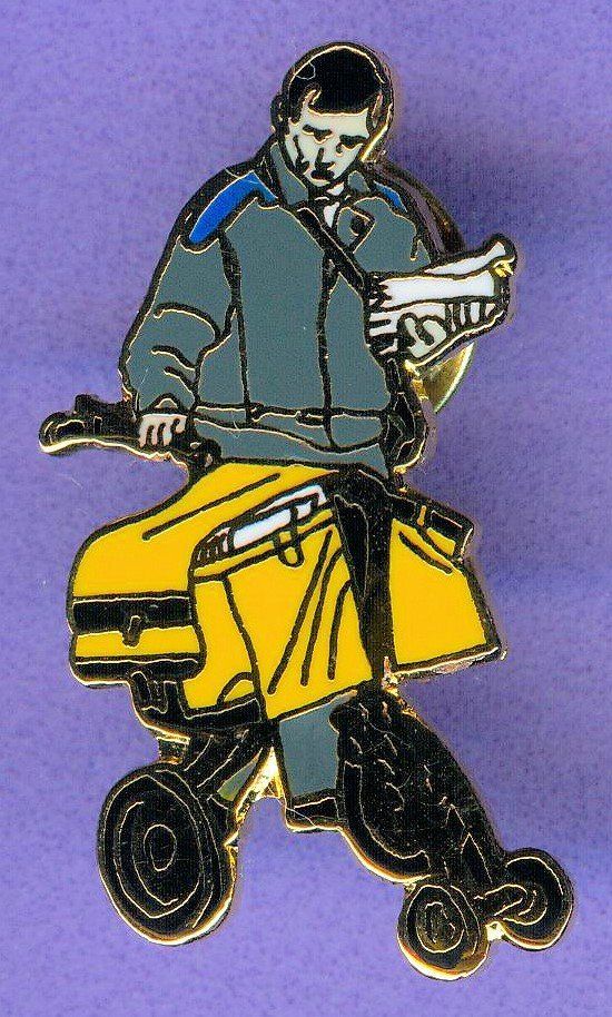 Placchette & Badge: DB  Pöstler mit Handwagen – Usato da Winterthur venduto da Sammleroase