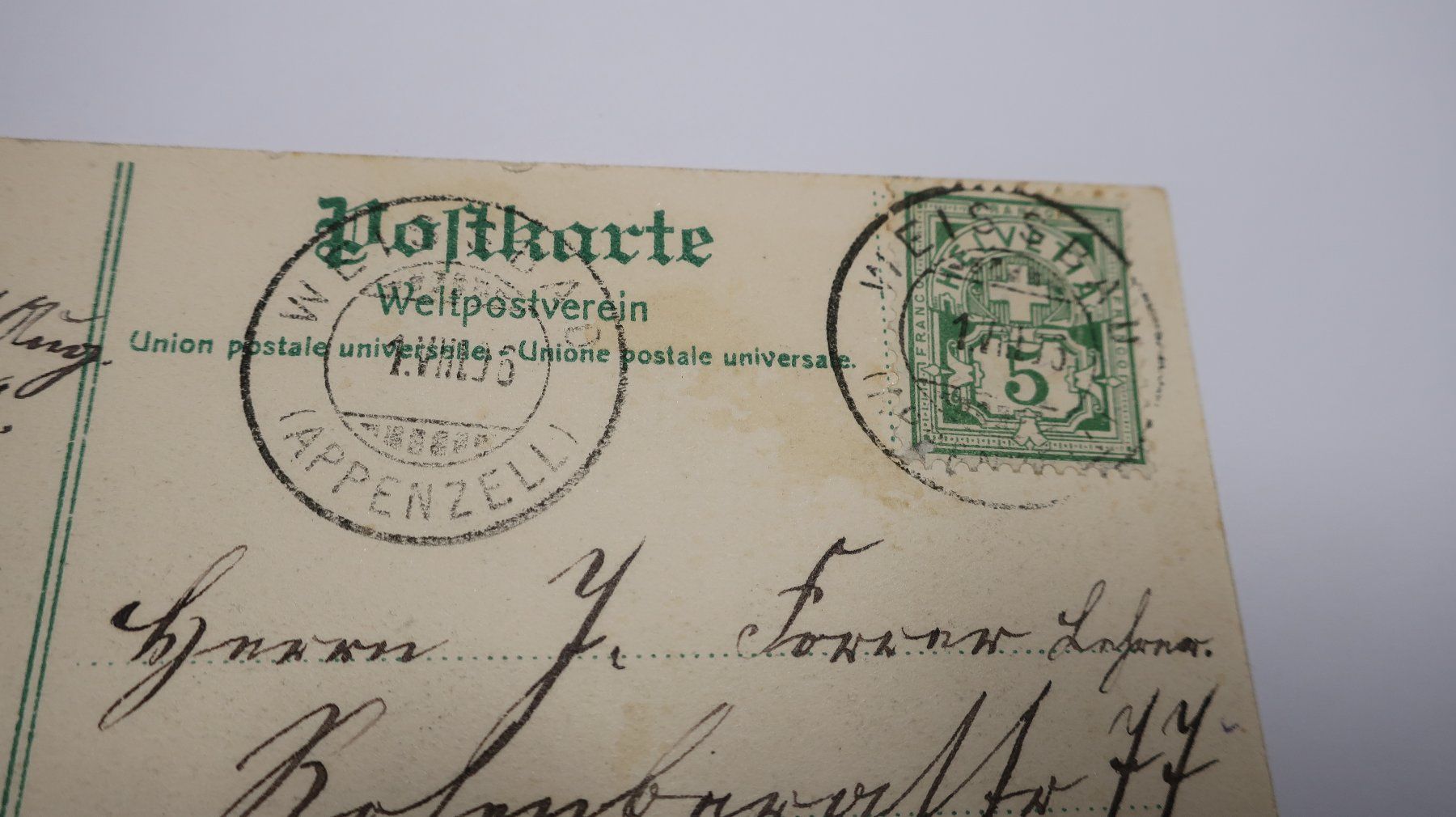 Cartes postales: Saentis  1906 – D'occasion à Cormoret par Pascalll2001 4
