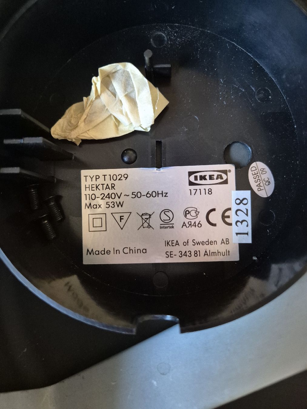 Ikea Lampen: Lampe style industriel – Gebraucht aus Kriechenwil von Overnaze 2