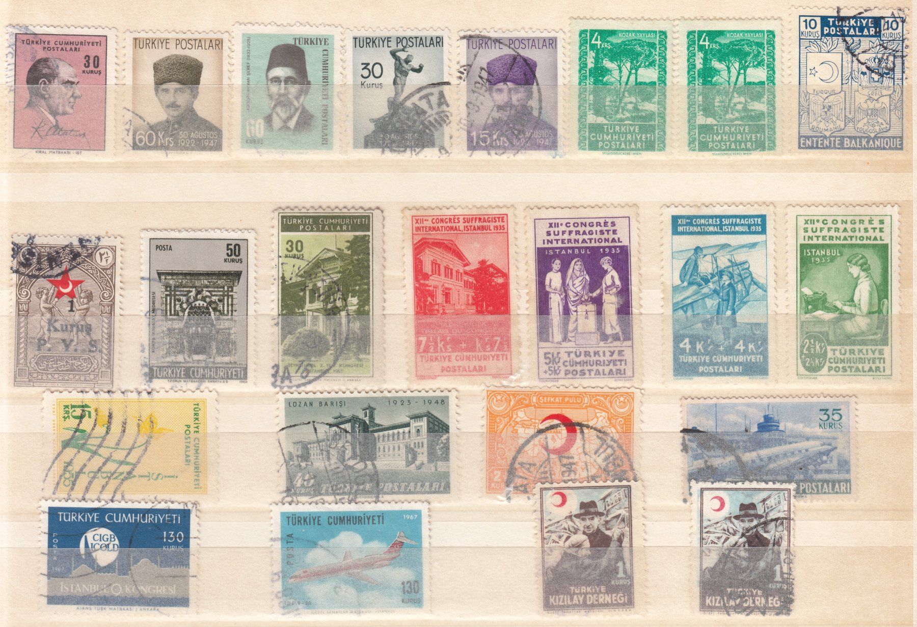 Tutti i francobolli: Türkei ab 1865, 270 Stk – Usato da Bürglen TG venduto da StampGraf 4