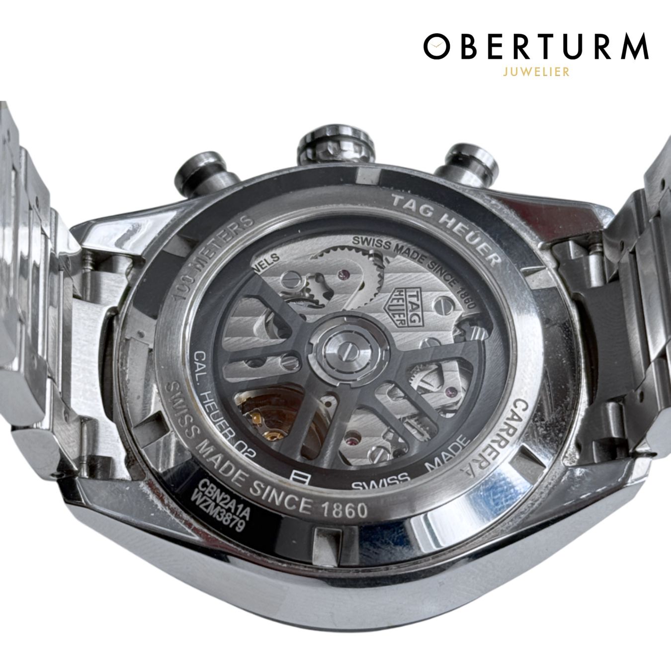 Tag Heuer Orologi: TAG Heuer Carrera Chronograph Blau – Usato da Brugg AG venduto da Oberturm 5