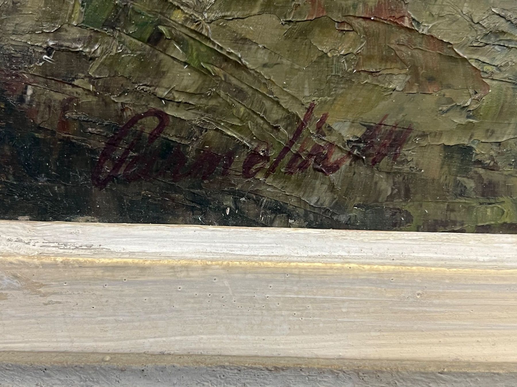 Dipinti: HUILE SUR PANNEAU SIGNÉE H PARMELIN – Usato da Genève venduto da Qanil77 4
