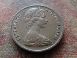 AUSTRALIA  1  Cent  1981