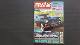 Magazine Auto Nostalgie N°1, Peugeot 404, 1961-1975, AMI 6