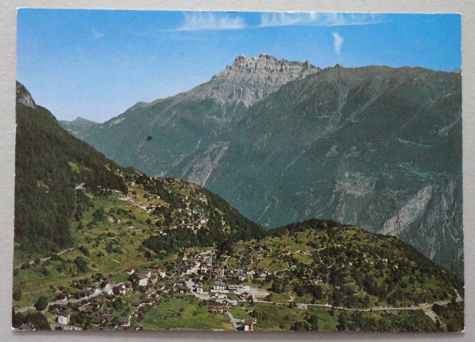 Cartoline postali: Salvan alt. 934 m, vue générale – Usato da Fétigny venduto da Billy2miny