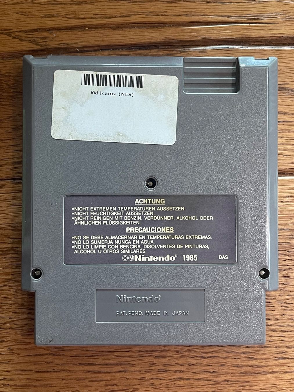 Nintendo Giochi: Kid Icarus - NES - gebrauchter Zustand! – Usato da Zuerich venduto da Dorsi 1