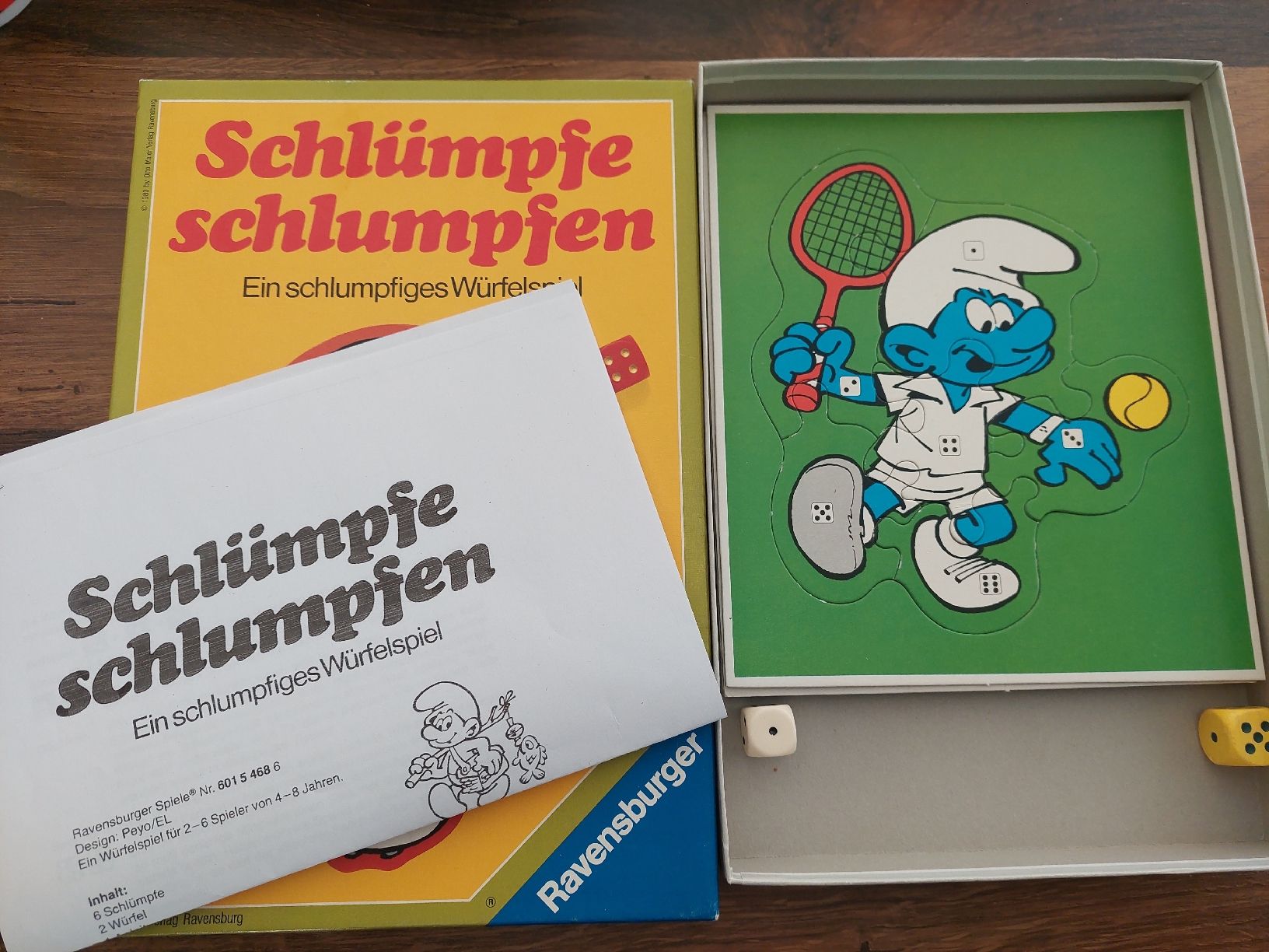 Ravensburger Giochi: Schlümpfe schlumpfen Spiel Vintage – Usato da Embrach venduto da pz78 2