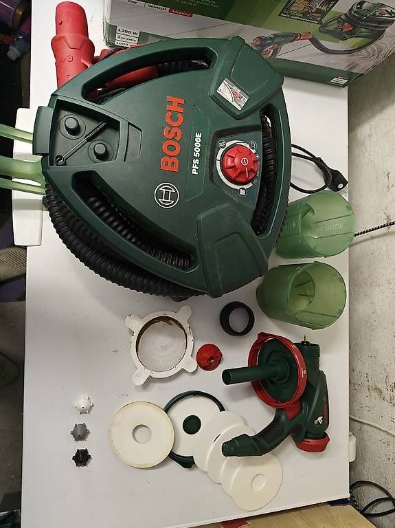 Bosch Tutti gli attrezzi: Bosch PFS 5000 E Farbsprühsystem – Usato da Berg TG venduto da Worldwied 2