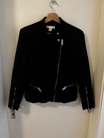 Schwarze H&M Jacke Gr. 40 Übergangsjacke