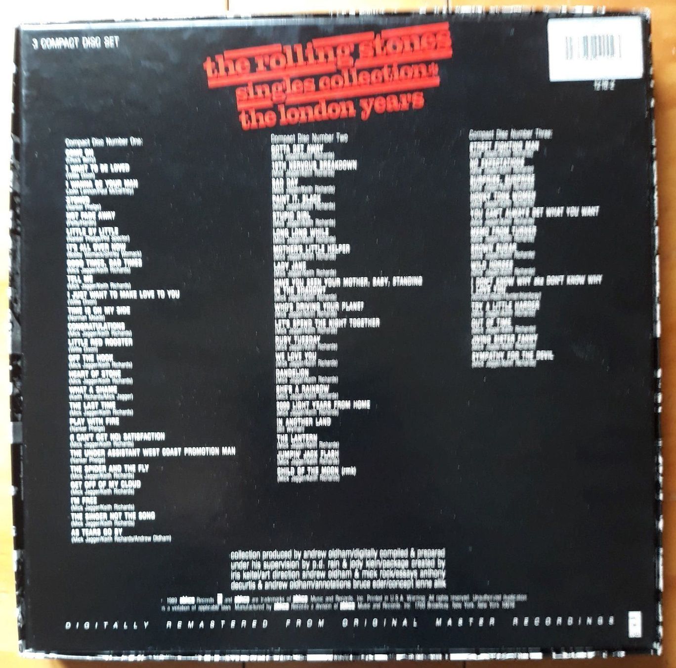 CD: THE ROLLING STONES - Box Set 3x CD – Usato da Le Locle venduto da PereiraHugo 1