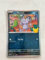 Pokémon 30th – Alolan Meowth – 089/128 – English – New