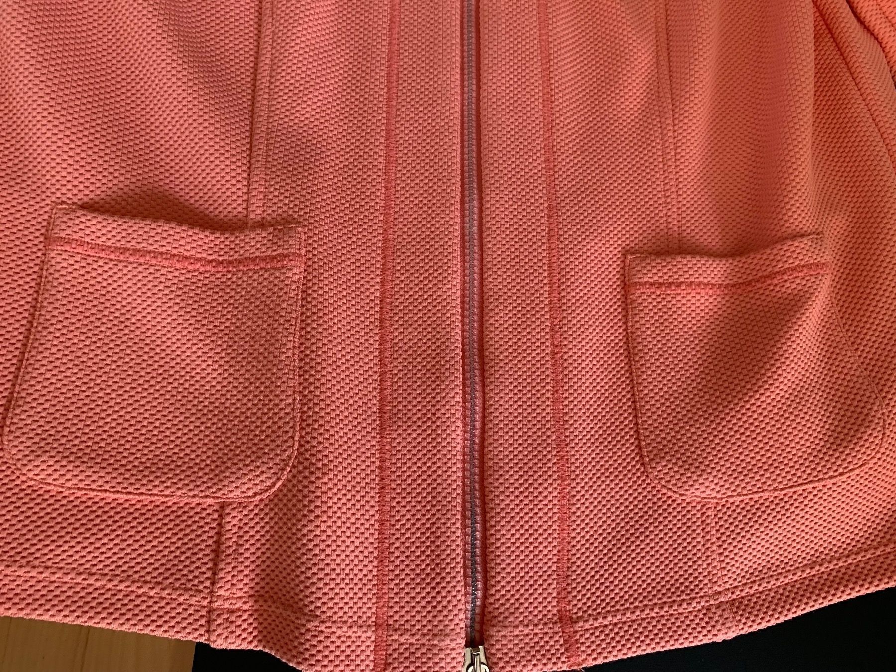 Vestes: Damen Jersey Jacke,  Grösse 44, lachsfarbig – Neuf (Voir description) à Grüsch par frifri06 3