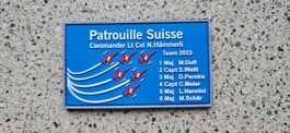  *** Badge Patrouille Suisse mit klett ***