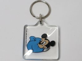1985 Disney Schlüsselanhänger Baby Micky Maus M.i. Dänemark