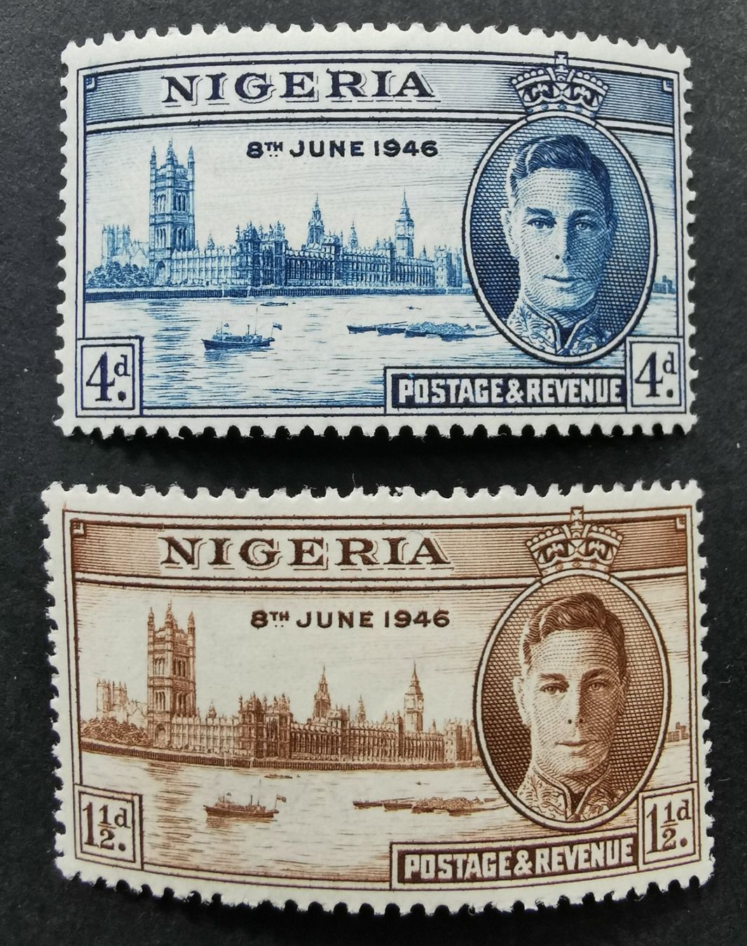 Tutti i francobolli: TR68 Timbre Nigeria 1946 – Usato da Cousset venduto da Patrick_Collections