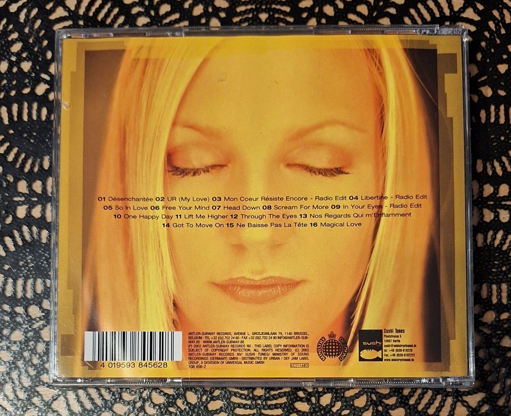 CD: Kate Ryan - Different, BEL Pop CD Album 2002 – Usato da Schönenberg TG venduto da Gregordini 1