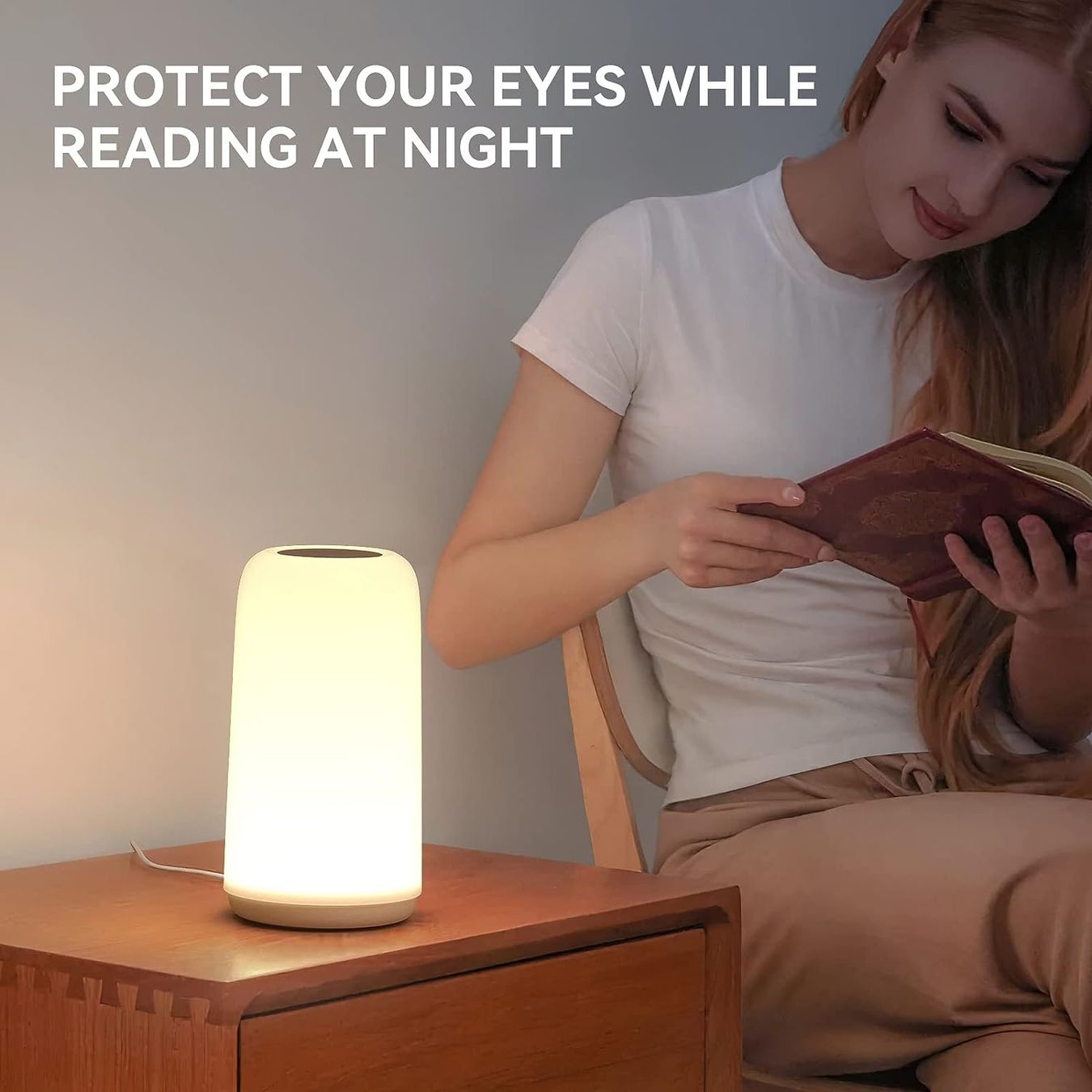 Lampade: LED Nachttischlampe Touch dimmbar mit RGB – Nuovo e nell'imballaggio originale da Nuglar venduto da SaleRitter 1