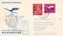 Erstflug Lufthansa Hamburg - Manchester 1956