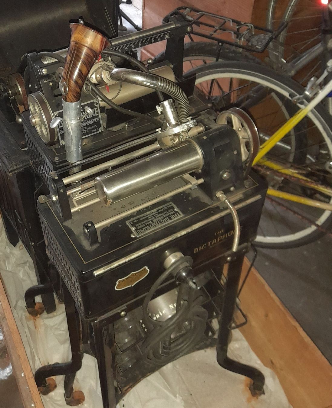 Tutte le macchine: Antike Dictaphone ca 1910 – Difettoso da Luzern venduto da steuereinheit