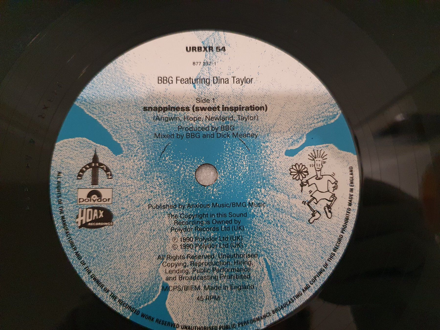 Dischi in vinile: BBG – Snappiness (Remix) – Usato da Uster venduto da Vinyl-Leidenschaft 3