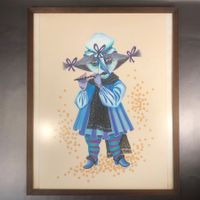 ⭐Bild Fasnacht Basel Albert Eicher 1978 original Albi Eicher