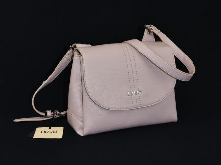 LIU JO-Tasche TOTE Schultertasche/beige sand/27cmx19cmx12cm