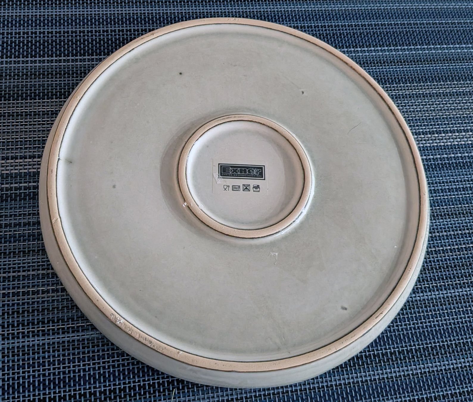 Piatti: Teller flach grau/beige 21cm – Usato da Münsingen venduto da Rufer34 2
