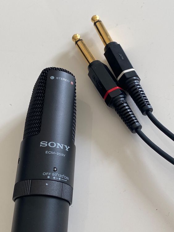 Dès 1.- / Neuf / Sony ECM-959V micro electret stereo | Acheter sur Ricardo