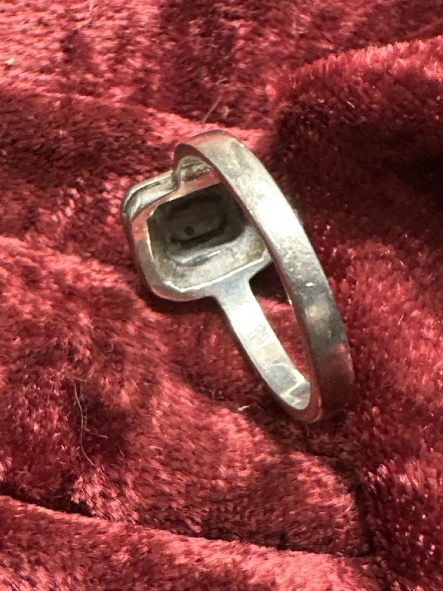 Bagues: Ring 295 Silber mit Onix – D'occasion à Trüllikon par angela4444 3